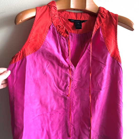 Marc by Marc Jacobs Silk Colorblock Top - Picture 4 of 7